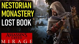 Nestorian Monastery Lost Book  Assassins Creed Mirage [upl. by Quin17]