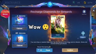 Buying Weekly Diamond Pass For Epic skin [upl. by Busch]