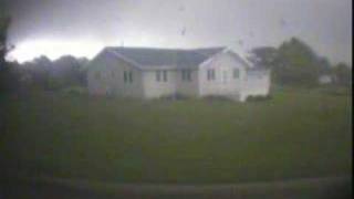 Video shows tornado destroying house [upl. by Eetse799]