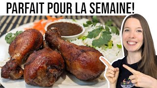 Pilons de Poulet aux 5 Épices Chinoises Facile  HOP DANS LE WOK [upl. by Rramo]