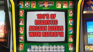 Add 100s of realistic Arcade Bezels to RetroPie  Orionsangel [upl. by Edny77]