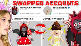 Swapping Roblox Accounts With Moody For 24 Hours [upl. by Razatlab]