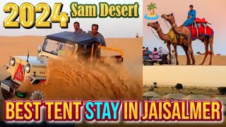 Best Desert Camp In Jaisalmer 2024  Sand Dunes Safari  Rides [upl. by Enyt]