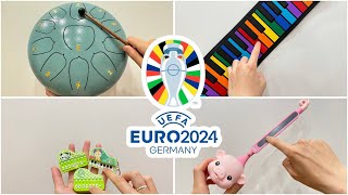 Official UEFA EURO 2024 Song on Different instruments [upl. by Rambert127]