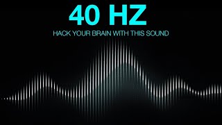 Pure 40 HZ Binaural Beats The Frequency for FOCUS MEMORY and CONCENTRATION [upl. by Agnimod]