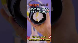 Kiam Bl2200 3 In 1 Blender 850w [upl. by Newo]