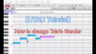 【UTAU Tutorial】How to use Kasane Ted [upl. by Asimaj602]