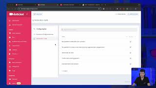 20  Configurações  Textos de emails  DoTicket [upl. by Zedekiah]