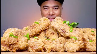 PORK RIBS TONKATSU JAPANESE STYLE  BREADED PORK RIBS  MUKBANG ASMR  ENGLISH SUBTITLE  ALFIE EATS [upl. by Nilloc]