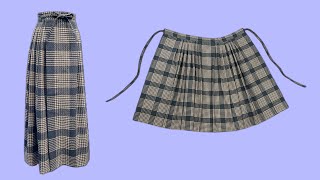 No zippers no elastic bands  Sewing beautiful and stylish skirts easy for beginners [upl. by Keele81]