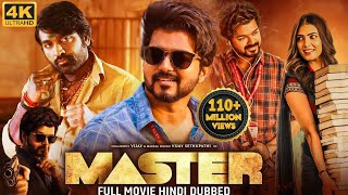 Thalapathy Vijays MASTER 2022 New Released Full Hindi Dubbed Movie  Vijay Sethupathi  New Movie [upl. by Nwahsan]