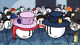 Henry Stickmin Collection  All Toppat Clan Scenes [upl. by Eivod]