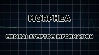 Morphea Medical Symptom [upl. by Jillie]