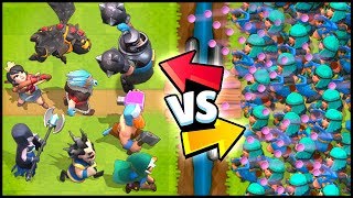 RASCALS vs ALL LEGENDARY CARDS  Clash Royale Highlights [upl. by Longan]