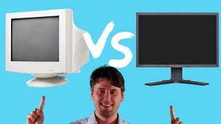 CRT vs LCD vs OLED  How Monitors Work [upl. by Llerdnam]