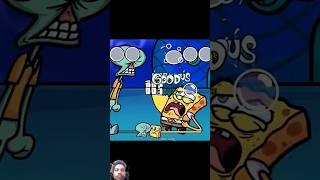 spongebob fnf squidward fridaynightfunkin edit funny amazing fnfmod games [upl. by Nagram]