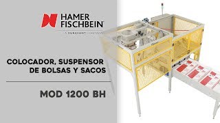 HamerFischbein Colocador suspensor de bolsas y sacos Mod 1200 BH [upl. by Enyrehtak]