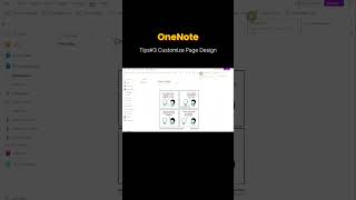 OneNote Tips amp Tricks 03  Customize Page Design in OneNote [upl. by Beaulieu]