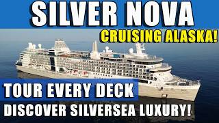 Complete Tour of the Silver Nova by Silversea Cruise Ship in Alaska [upl. by Nyloc]