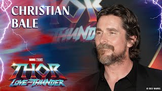 Christian Bale On His MCU Debut as Gorr in Marvel Studios Thor Love and Thunder [upl. by Bowerman660]