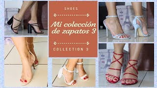 Mi coleccion de zapatos parte 3  Pasarela de pies mujer [upl. by Rodolfo]