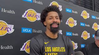 Spencer Dinwiddie on signing with Lakers over Mavericks his role amp more  NBA on ESPN [upl. by Nowahs]