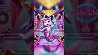 Poor little cats have tails like fish 😯cat mermaid ai funnyvideo shorts [upl. by Cardon]