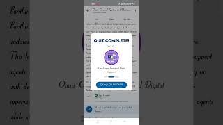 OmniChannel Routing and Digital Engagement  Salesforce Trailhead  Quiz Solution shorts [upl. by Nahtan221]