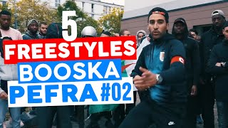 5 FREESTYLES 🎥 BOOSKA PEFRA 🎥 02  HEUSS LENFOIRÉ BRULUX KALASH CRIMINEL DAVODKA REMY [upl. by Lalise382]