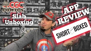 CGC Comic Unboxing Shortboxed APP Review [upl. by Bobbie]