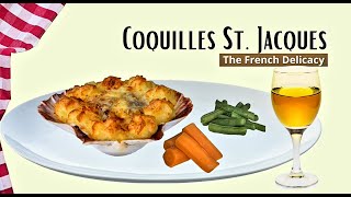 How to make Coquilles Saint Jacques  Scallops Au Gratin  Gallic Seafood recipe [upl. by Windzer]