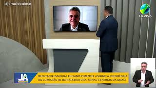 Deputado estadual Luciano Pimentel assume Presidência da Comissão de Infraestrutura da Unale [upl. by Gillman]