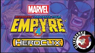 Heroclix  Avengers Empyre Quickfire Brick Unboxing [upl. by Aerbma]