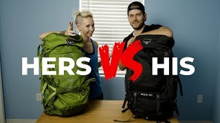 ATMOS VS ROOK  Osprey Backpack Comparison [upl. by Amory]