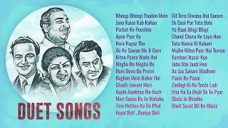 Full List Best Evergreen Duet Songs  Lata Mangeshkar  Kishore Kumar  Mohammed Rafi  Golden Hits [upl. by Liane]