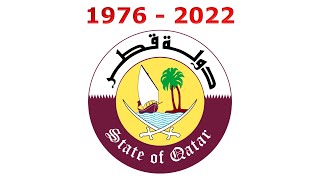 History of the Qatar emblem [upl. by Nwahsuq]