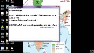 HOW TO OPEN A URL WITH A BUTTON IN VB6 [upl. by Akinoj]