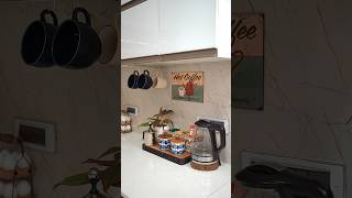 Home Cafe for Winters ☕️  Beautiful TeaCoffee Station in the Kitchen [upl. by Saul]