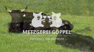 Metzgerei Göppel  WagyuKreuzung und Black Angus aus dem Allgäu biozertifiziert und regional [upl. by Ybsorc]