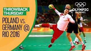 Poland vs Germany  Full Mens Handball Bronze Medal Match  Throwback Thursday [upl. by Eeralav506]