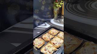 Bread Pizza Recipe shots youtubeshorts food recipe aqsavlog [upl. by Brnaby779]