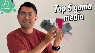 Top 5 de mejores celulares de gama media [upl. by Yrakaz317]