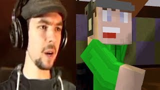 Jacksepticeye  FIVE NIGHTS AT FREDDYS 2 MINECRAFT EDITION  Cartoon And Reality At Once [upl. by Davin326]