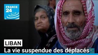 Au Liban la vie suspendue des déplacés • FRANCE 24 [upl. by Enihpets]