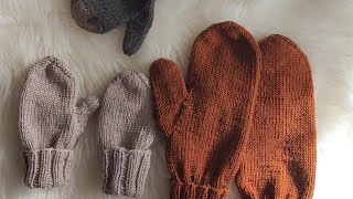 Handschuhe stricken  Stricken mit Blida [upl. by Eilema]