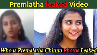 Who is Premalatha Chinnu Photos Leaked Video Viral Online On Social Media Onlyfans Reddit Twitter [upl. by Arem801]