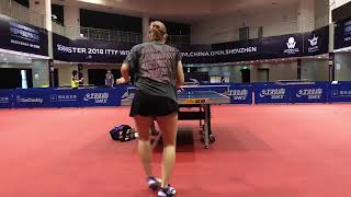 Professional Ping Pong Players Player Have Intense Match  10189742 [upl. by Walke894]