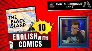 Learn English with Comics 10  Tintin in The Black Island [upl. by Sheridan]