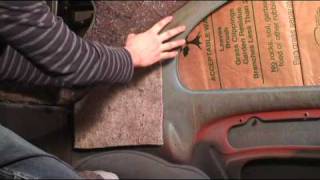 Classic VW Beetle Bug Ragtop Sunroof Install Sample 2 [upl. by Nollaf]