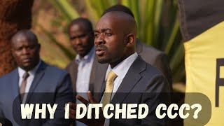 Nelson Chamisa speaks out on why he resigned and ditched CCC [upl. by Aissert]